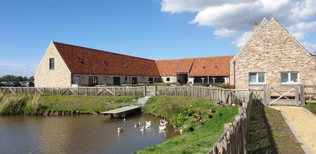 Vakantiehoeve 'T Goed Ter Leeuwen デ ハーン エクステリア 写真